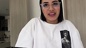 Petite Latina Teen 18+ Slut Pussy Pumped Close-Up