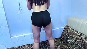 Please Film My Ass Workout In Thong