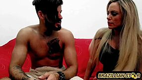 My naughty sister-in-law loves licking ass and pussy with black cock