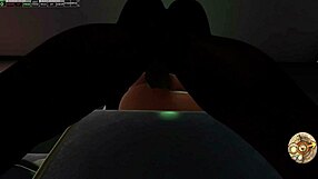 Second Life Black Man Fucks Asian Woman On A Couch