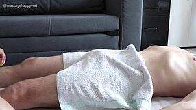 perfect asian massage handjob with cum explosion