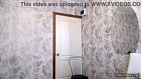 Blonde Gymnast Fingering After Workout