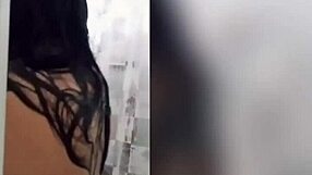 Cute Latina Teen With Tattoos Bathes In Shower, Showing Off Her Body On Webcam