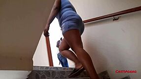 Lola Opens Legs To Horny Neighbor In Colombian Scene