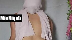 Mia Niqab Deepthroat Compilation Cum Covered Ass Shaking