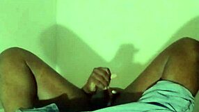 my new white bed for ass spreading masturbation