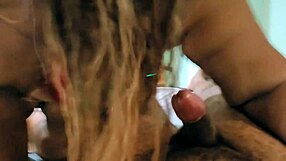 stepmother chats with stepson, gets fucked, and squirts big time.