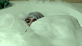 Cyno Enjoys Solo Bubble Bath Fun