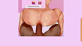 Big tits satisfy huge cock guy