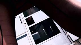 बस्टी पॉर्नस्टार मिल्फ ब्रूक जेम्सन को हॉट हैकर किरण ली गांड मारता है