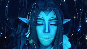 Beautiful Whore Dances on Webcam for Avatar