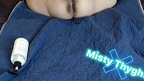 bbw stepmom enjoys toy play session