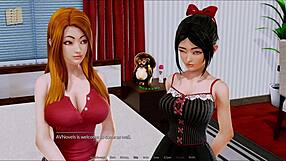 Exploring Harem Hotel in Game