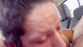 Bored Hooker Sucks Dick, Gets Fucked in Car, Takes Load in Mouth. Not Daughter, Just Amateur Fun.