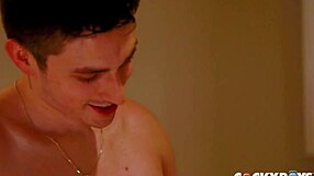 Evan Knoxx Gets His Big Cock and Balls Sucked by Kane Fox