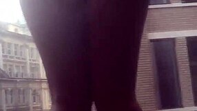 I came hard for the neighbors watching from the hotel window