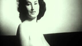 Intriguing vintage striptease where clothes are ripped in deliverance of desire featuring MissFD