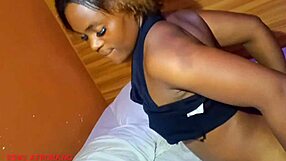 Young blessing enjoys hot chocolate