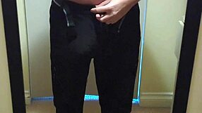 Amateur Masturbates Big Cock To Cumshot In Bedroom Close-Up