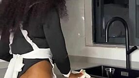 Ebony House Maid Caught Riding Her Boss In Full Xred Video.