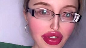 PART 3 STORY TELLING IN RUSSIAN LANGUAGE WITH ACCENT, HUGE GLASSES FETISH