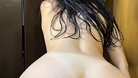 Straight out of the shower scene