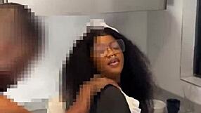 Ebony House Maid Caught Riding Her Boss In Full Xred Video.