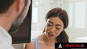 i-i can't believe chloe surreal gets pounded by my friend's dad in this taboo romp