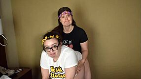 Long Clip Double Prego Rimjob In Interracial Action