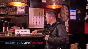 french asian babe demands anal sex in bathroom with random guy