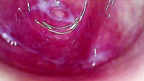 camera inside juicy pussy until hard cum