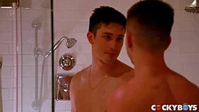 Evan Knoxx Gets His Big Cock and Balls Sucked by Kane Fox