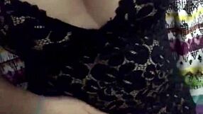 Julia Soto Masturbates in Her Sexy Black Lingerie