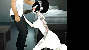 In This Random Scene, She Performs a Super Deep Throat