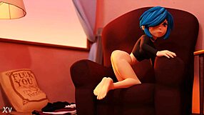 Marie chats during casting interview