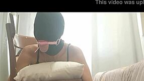 Chairtied Hooded Latina Takes Big Cock on All Holes?