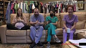 That Was Doctor Who - Nova Maverick In Hospital Muff Diving!