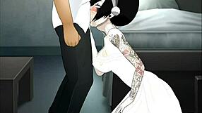 In This Random Scene, She Performs a Super Deep Throat