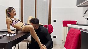 Blonde Secretary Seduces Boss with Oral and Fucking