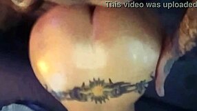 First Time Couple's Sheer Video Bent Over Riding!