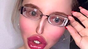 PART 1 STORY TELLING IN RUSSIAN LANGUAGE WITH ACCENT AND HUGE GLASSES FETISH!