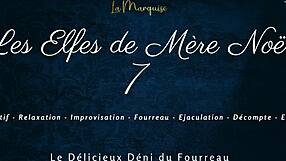 les elves of mother noel 7 french femdom denial sheath