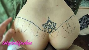 She bends over for full anal with that monster cock in doggystyle.