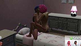 Step Brother and Sister Erika Acharya Caught Sucking Daddy!