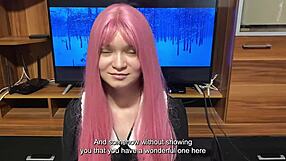 Step Sister Tries New Student Uniform And Shows Blowjob Skill To Step Brother