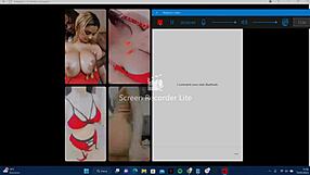 Sexy babe masturbates to orgasm on Instagram live.