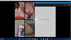 Sexy babe masturbates to orgasm on Instagram live.