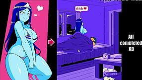 Fucking her nonstop and cumming in hentai rock paper scissor game