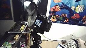 glasses cam azn blonde meets maxxx loadz behind the scenes