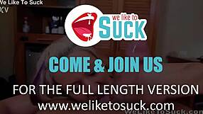 Amateur Blonde Sucks Cock In Bedroom